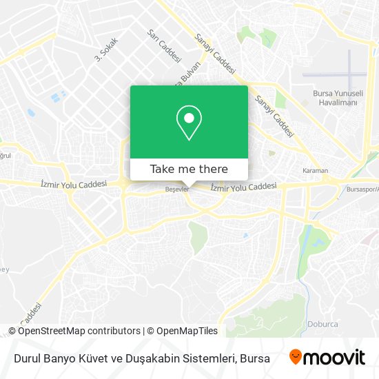 Durul Banyo Küvet ve Duşakabin Sistemleri map