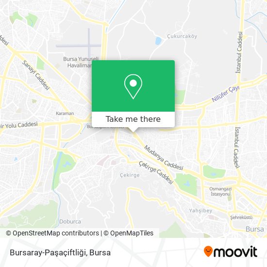 Bursaray-Paşaçiftliği map