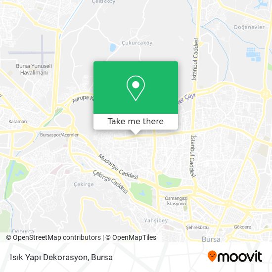 Isık Yapı Dekorasyon map
