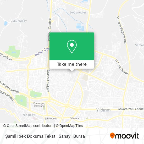 Şamil İpek Dokuma Tekstil Sanayi map