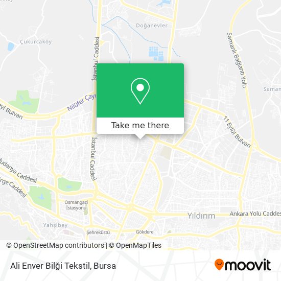 Ali Enver Bilği Tekstil map