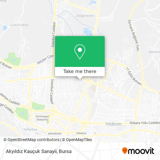 Akyıldız Kauçuk Sanayii map