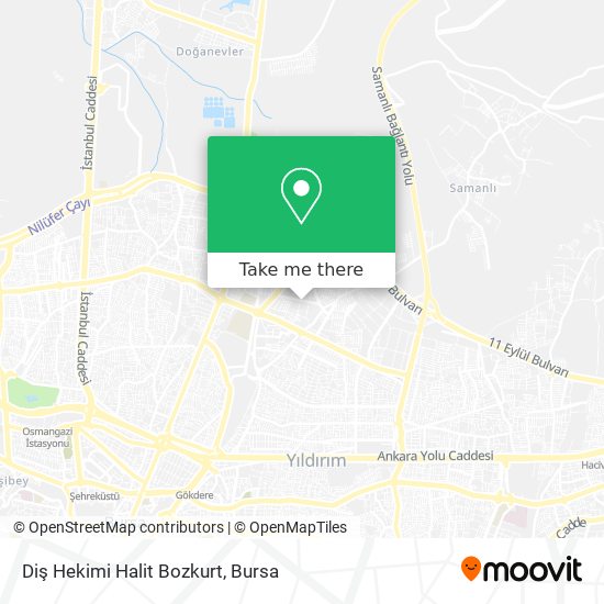Diş Hekimi Halit Bozkurt map