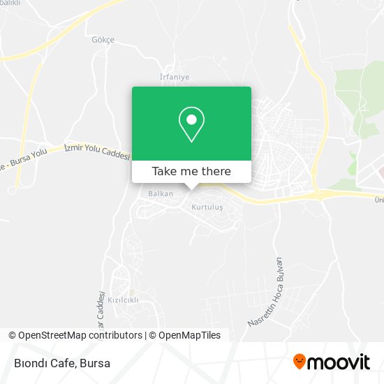 Bıondı Cafe map
