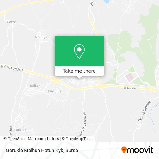 Görükle Malhun Hatun Kyk map