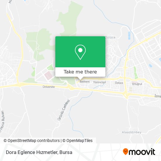 Dora Eglence Hızmetler map
