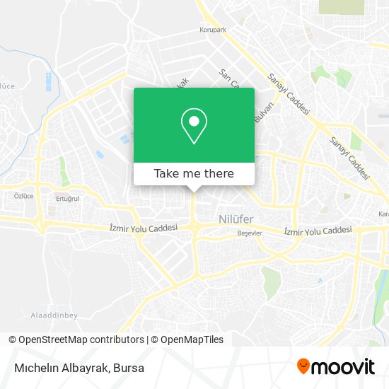 Mıchelın Albayrak map