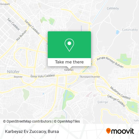 Karbeyaz Ev Zuccacıy map