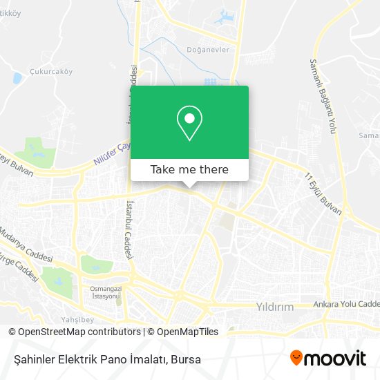 Şahinler Elektrik Pano İmalatı map