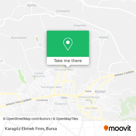 Karagöz Ekmek Fırını map