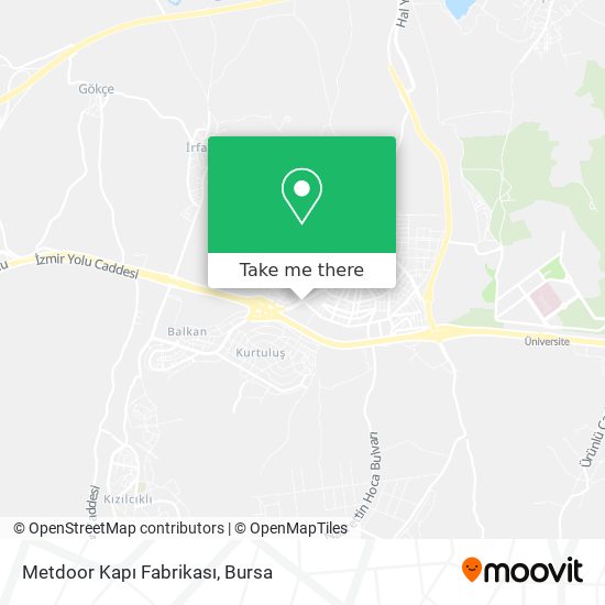 Metdoor Kapı Fabrikası map