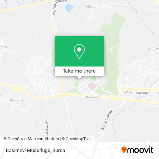 Basımevi Müdürlüğü map