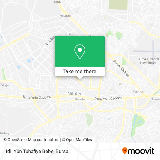 İdil Yün Tuhafiye Bebe map