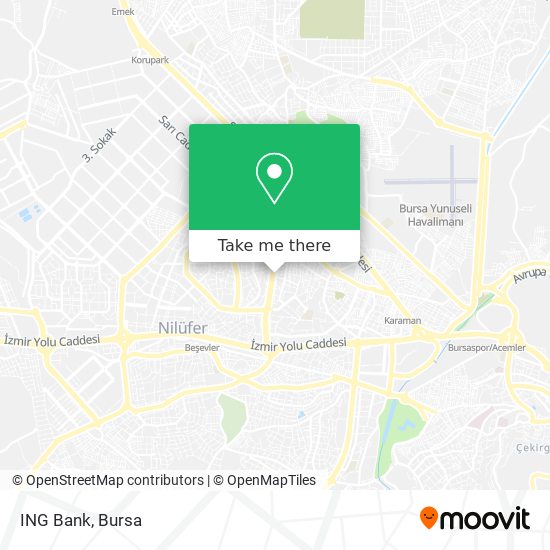 ING Bank map