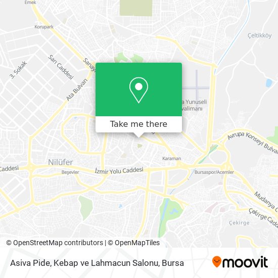 Asiva Pide, Kebap ve Lahmacun Salonu map