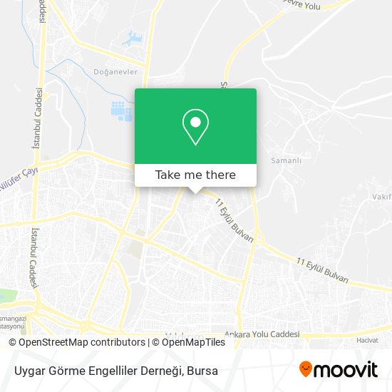 Uygar Görme Engelliler Derneği map