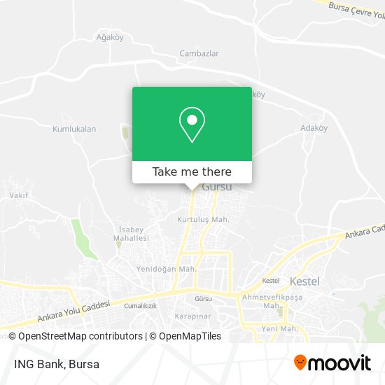 ING Bank map