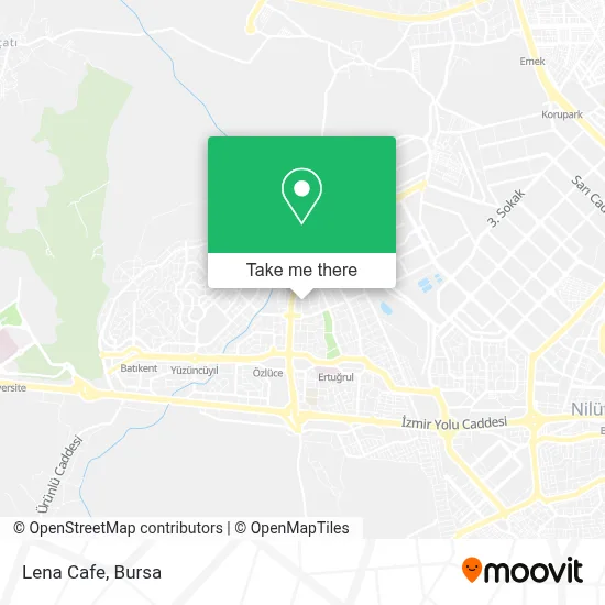 Lena Cafe map