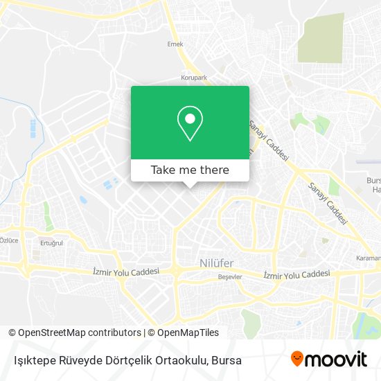 Işıktepe Rüveyde Dörtçelik Ortaokulu map