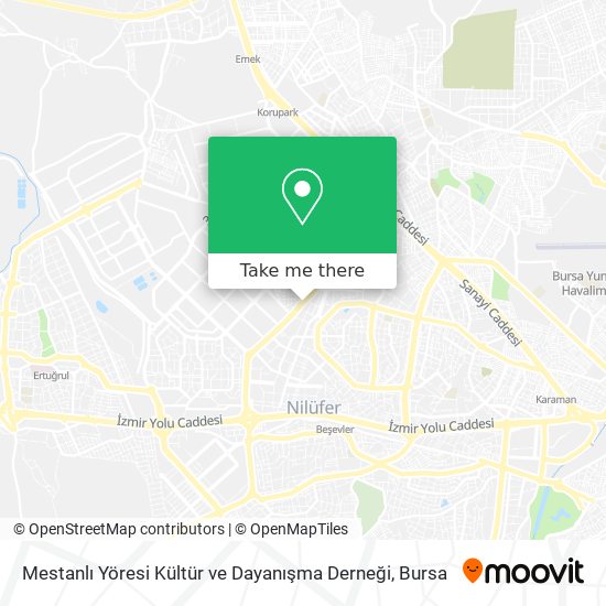 Mestanlı Yöresi Kültür ve Dayanışma Derneği map