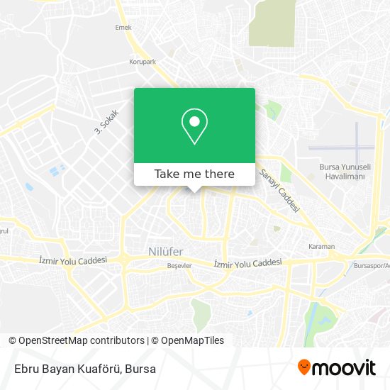Ebru Bayan Kuaförü map