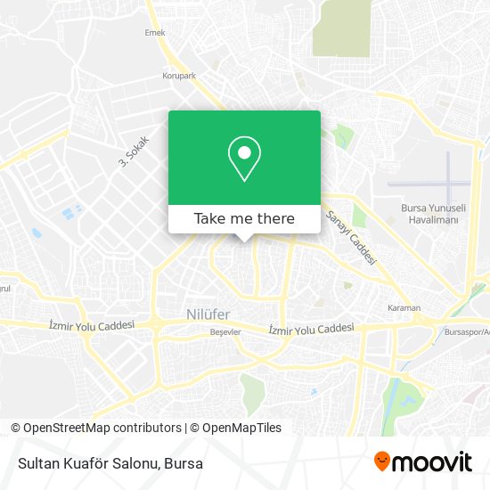 Sultan Kuaför Salonu map