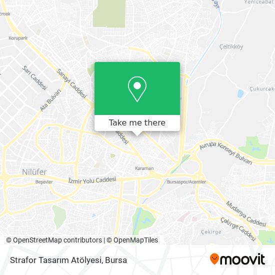 Strafor Tasarım Atölyesi map
