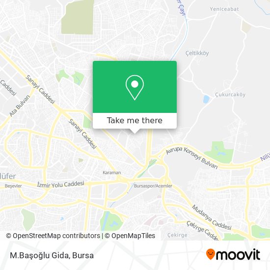 M.Başoğlu Gida map