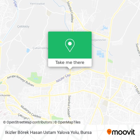 Ikizler Börek Hasan Ustam Yalova Yolu map