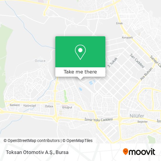 Toksan Otomotiv A.Ş. map