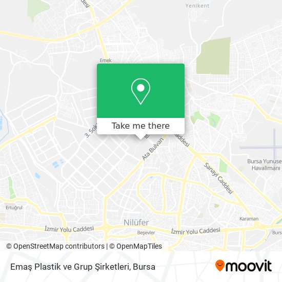 Emaş Plastik ve Grup Şirketleri map