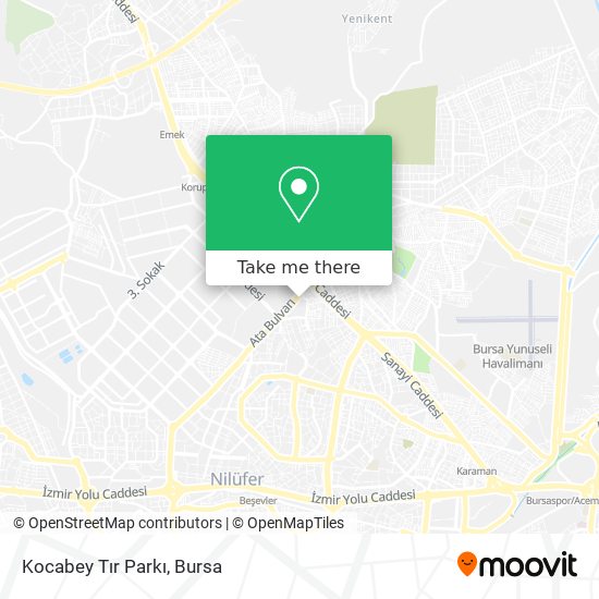 Kocabey Tır Parkı map