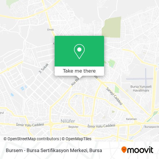 Bursem - Bursa Sertifikasyon Merkezi map