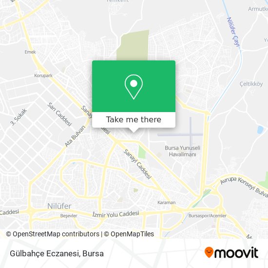 Gülbahçe Eczanesi map