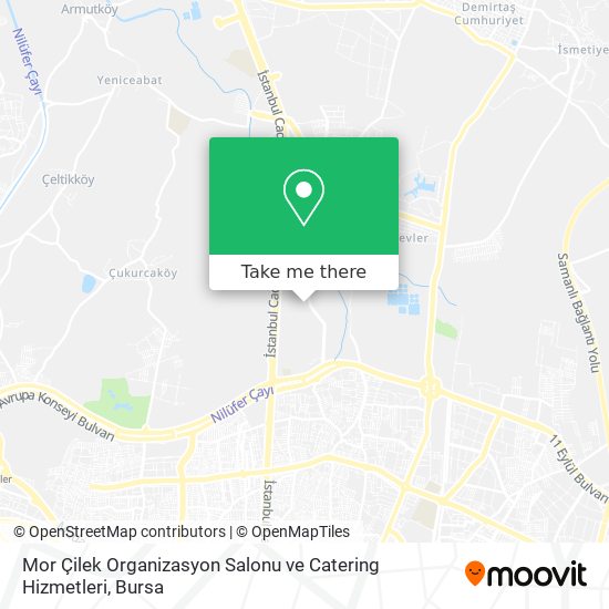 Mor Çilek Organizasyon Salonu ve Catering Hizmetleri map