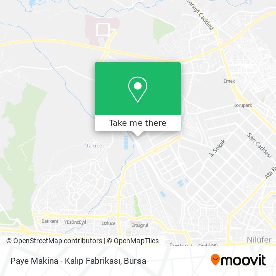 Paye Makina - Kalıp Fabrikası map