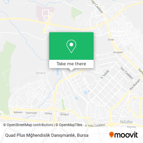 Quad Plus Mğhendislik Danışmanlık map