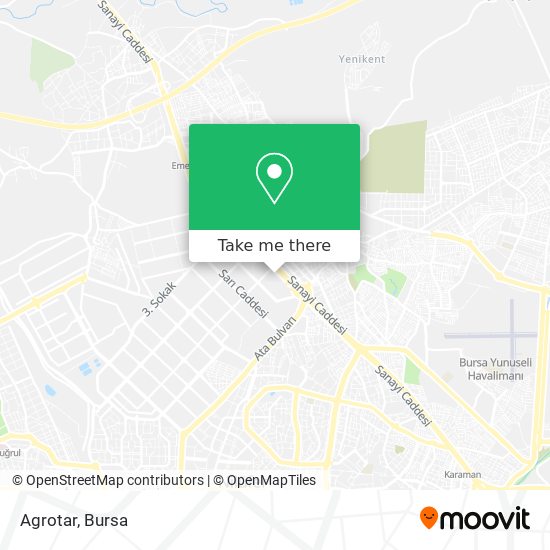 Agrotar map