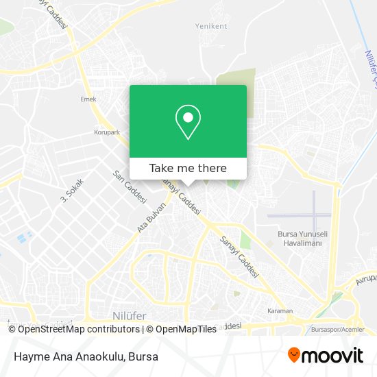 Hayme Ana Anaokulu map