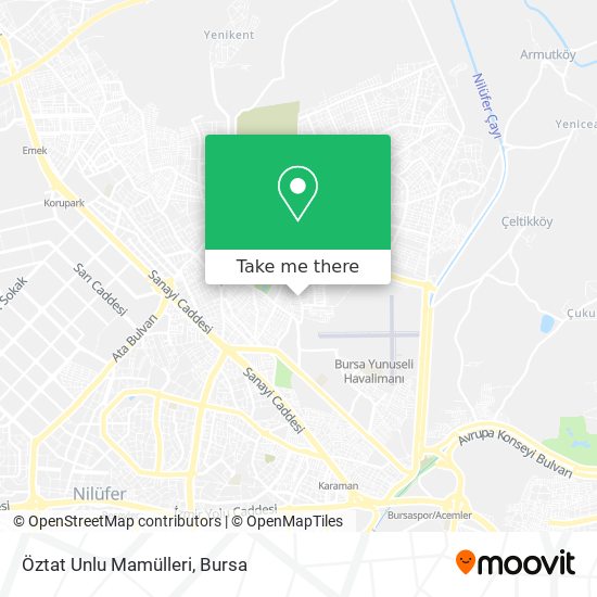Öztat Unlu Mamülleri map