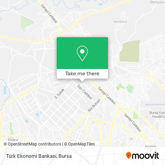 Türk Ekonomi Bankası map