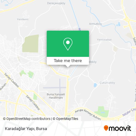 Karadağlar Yapı map