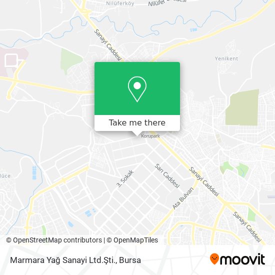 Marmara Yağ Sanayi Ltd.Şti. map