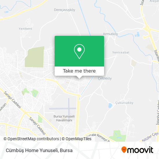 Cümbüş Home Yunuseli map