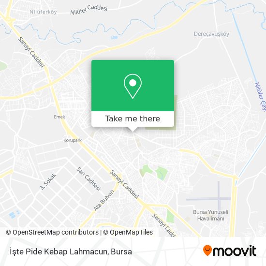 İşte Pide Kebap Lahmacun map