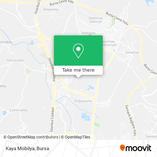 Kaya Mobilya map