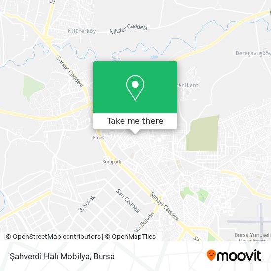Şahverdi Halı Mobilya map