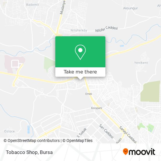 Tobacco Shop map