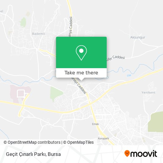 Geçit Çınarlı Parkı map