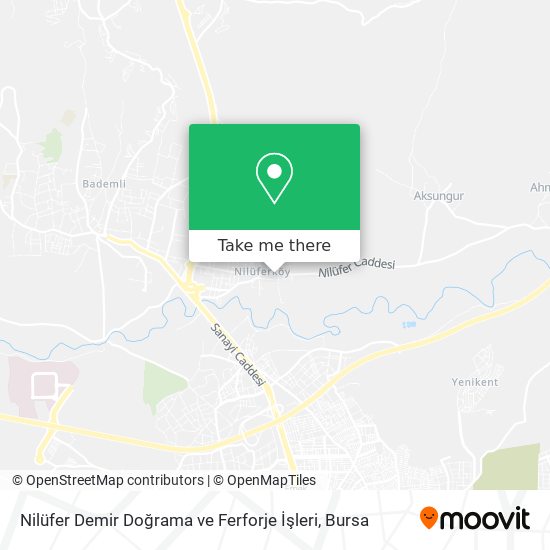 Nilüfer Demir Doğrama ve Ferforje İşleri map